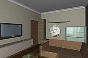Изготовление мебели для гостиной по индивидуальному проекту. Эскиз.