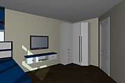 Эскиз мебели для детской. 